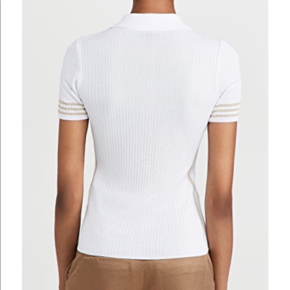 Rag & Bone, Peyton ribbed-knit polo shirt - Picture 6 of 9